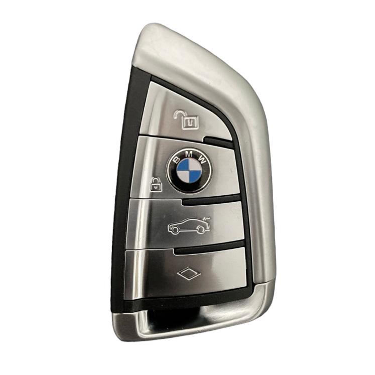 Carcasa Cheie Knife 4 Butoane BMW M XX1 X3 X5 X6 X7 1 3 5 6 7 Series G20 G30 G11 F15 F16 G01 G02 F48, Argintiu