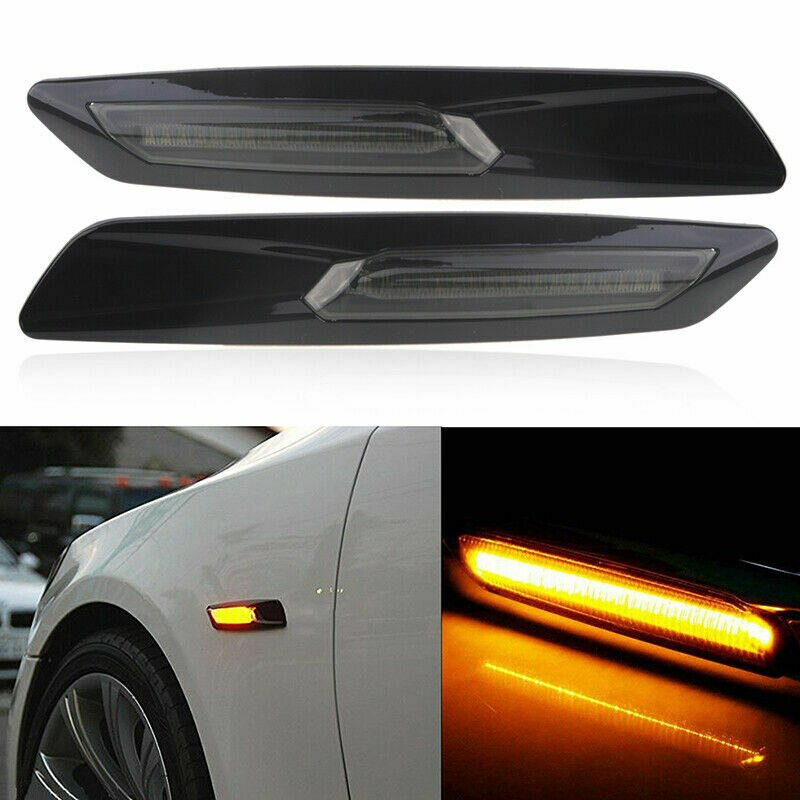 Set 2 buc lampi led pentru semnalizare laterala dinamic pentru BMW E90 E60 E82, F10 Style