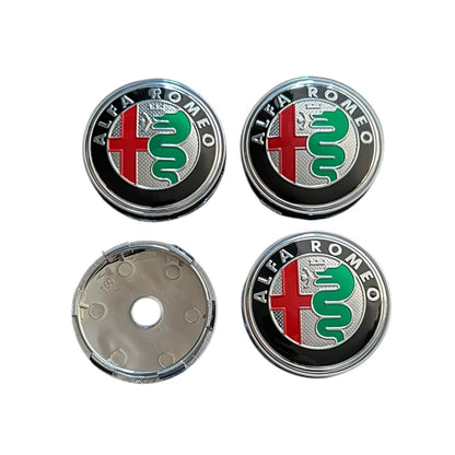 Set 4 capace roti 60mm Alfa Romeo compatibil/inlocuitor janta aliaj
