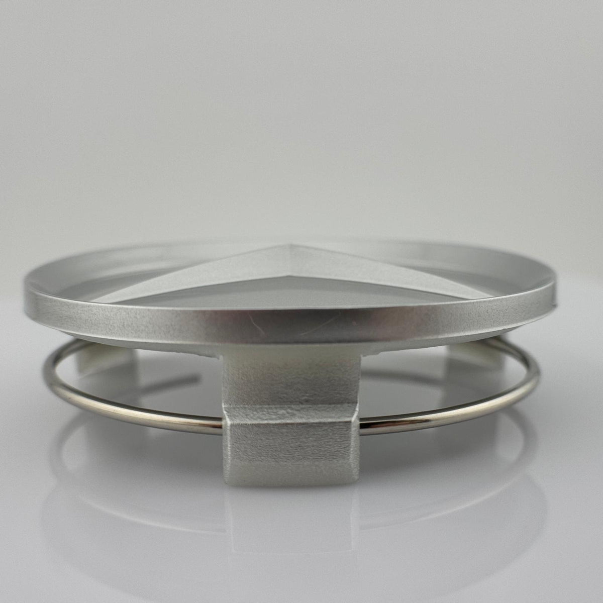 Set 4 Capace Jante Mercedes tip AMG, argintiu, Diametru 75mm