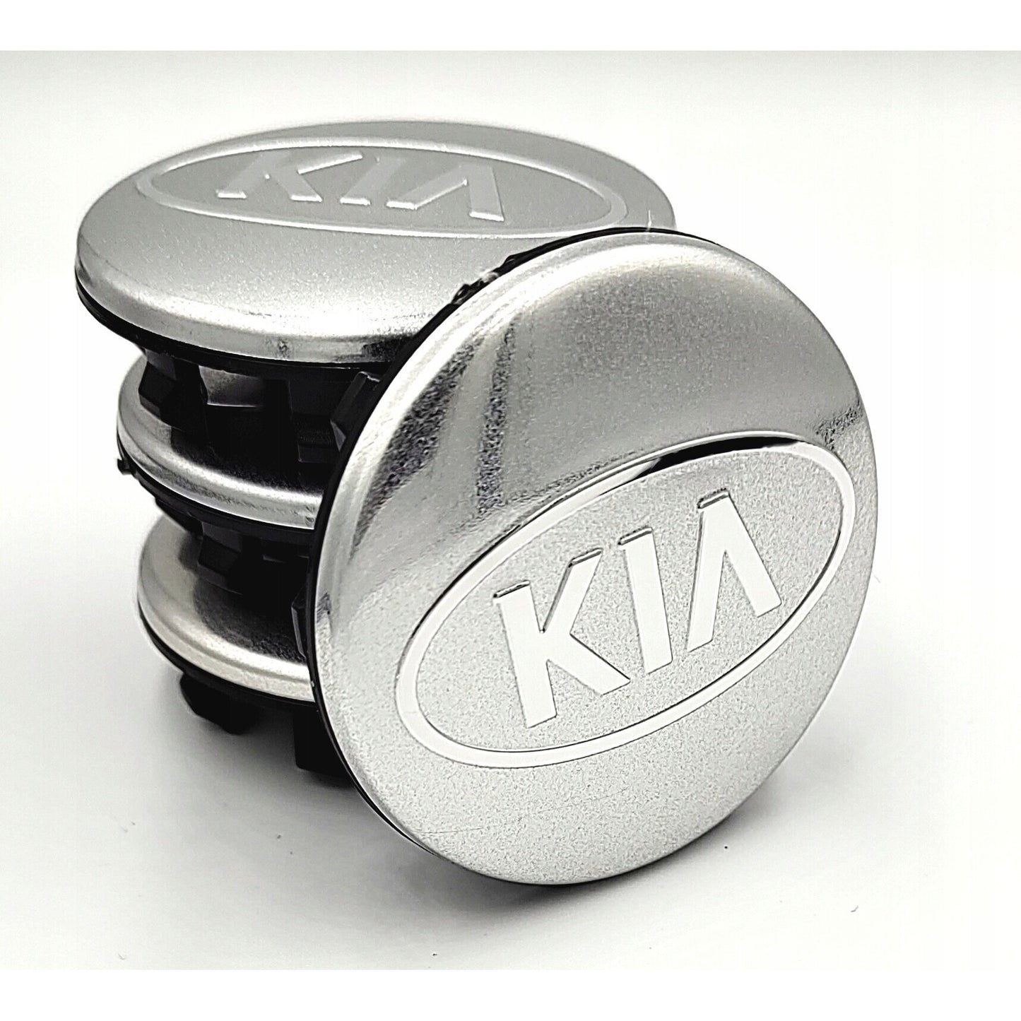 Set 4 capace jante KIA 58mm, Argintiu