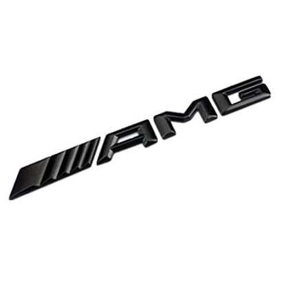 Emblema AMG spate portbagaj Mercedes , culoare negru lucios