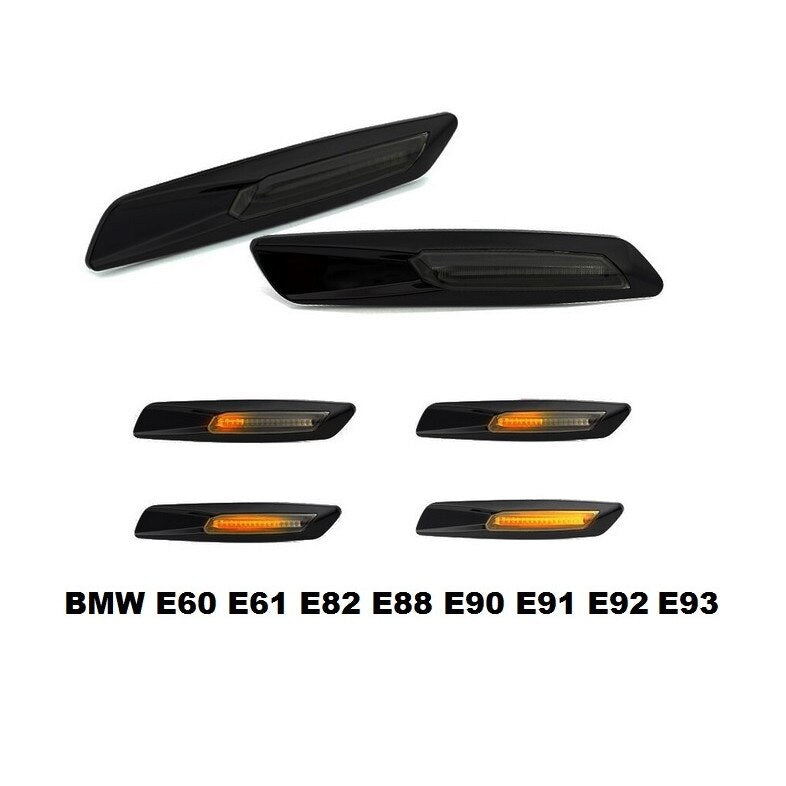 Set 2 buc lampi led pentru semnalizare laterala dinamic pentru BMW E90 E60 E82, F10 Style