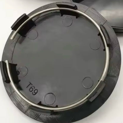 Set 4 capace roti 69mm exterior, 56mm interior VW compatibil/inlocuitor janta aliaj