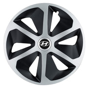 Set 4 capace roti Roco dual crom R17 pentru gama auto Hyundai