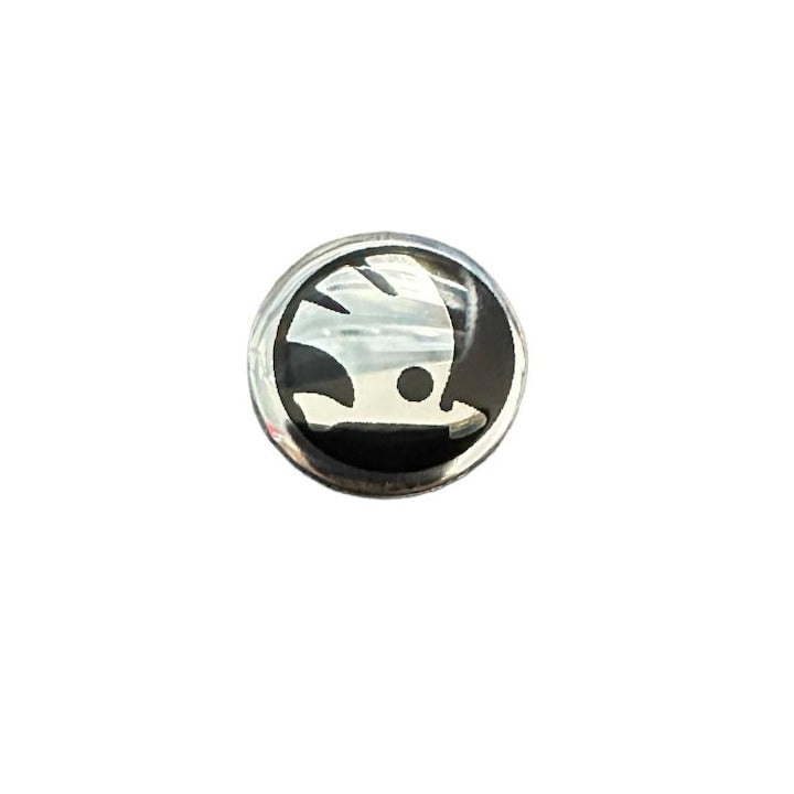 Emblema Cheie Skoda Culoare Negru Diametru 14mm