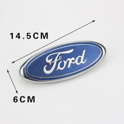 Emblema sigla Ford portbagaj, hayon Focus, Mondeo MK4, 145mm