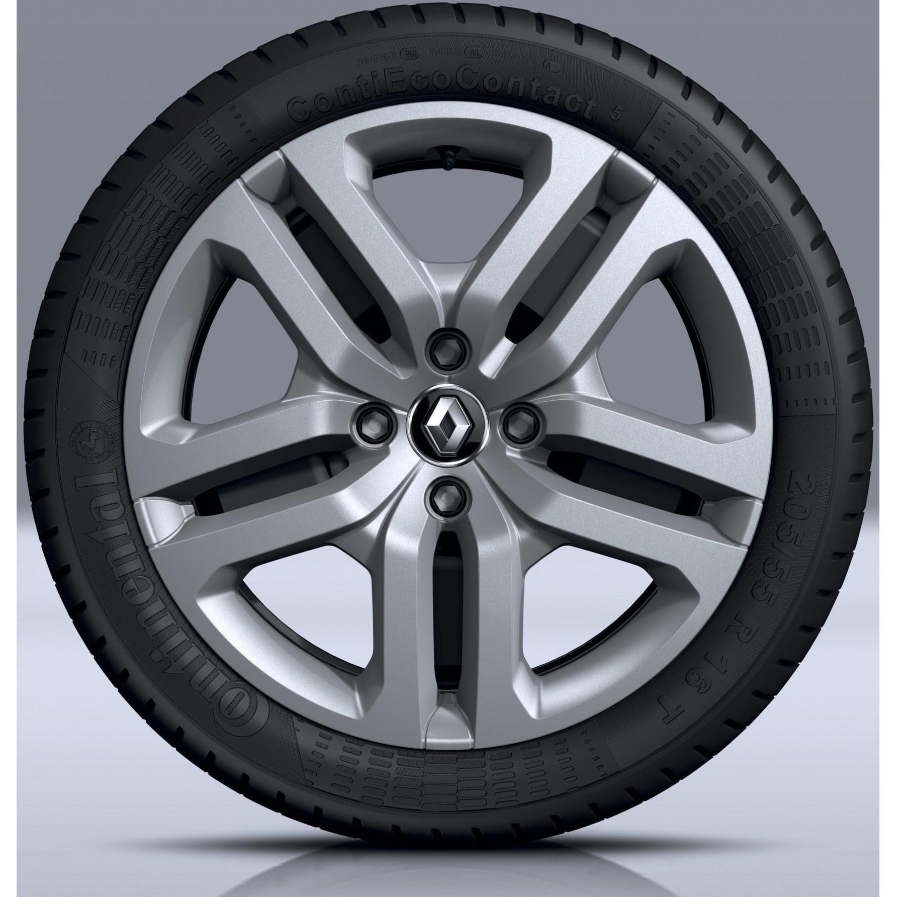 Capac roata Renault , 16", model Attractive, gri