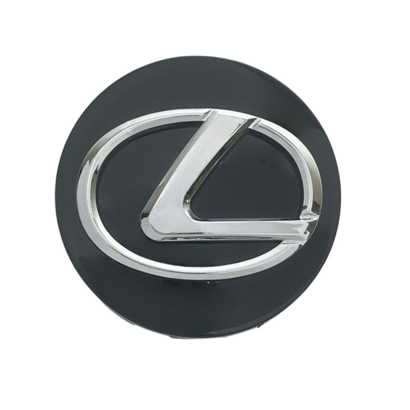 Set 4 capace jante Lexus, Negru, 62mm