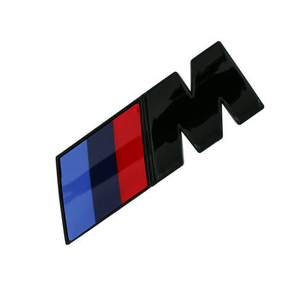 Set 2 Embleme ABS Aripa Logo M Performance Negru Lucios