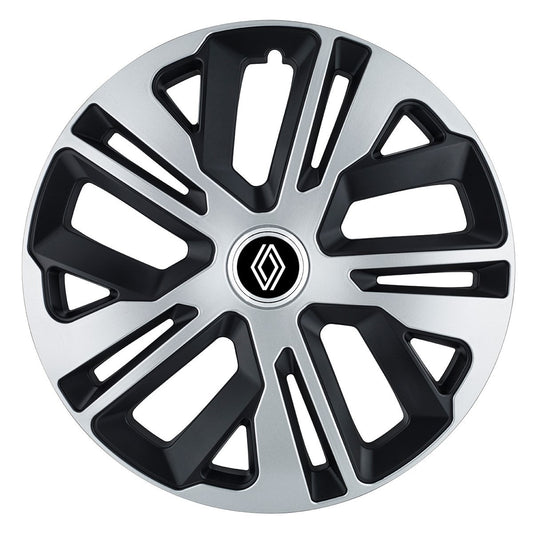 Set 4 Capace Roti Creative Rey® potrivite jantelor de 16 inch, pentru Renault, model Raven Mix