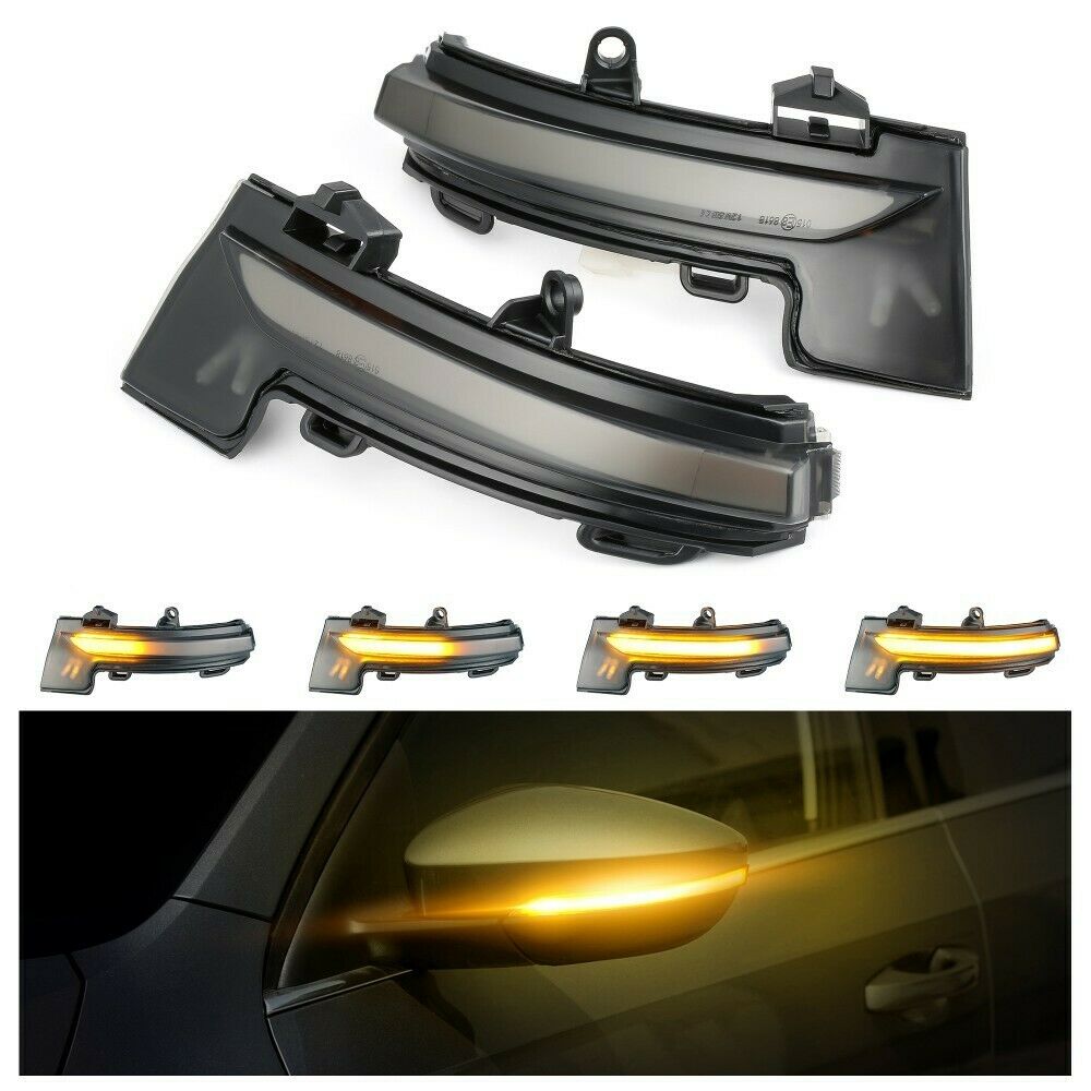 Set 2 Semnalizari Led Oglinda Dinamice Skoda Octavia 3 MK3 A7 5E - D0184