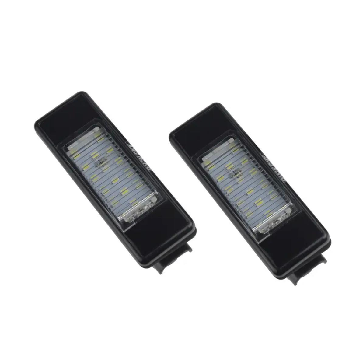 Set de 2 Lampi numar LED pentru Citroen C3 III, C4 II, Picasso, Grand Picasso, C5 III, C4 Cactus, Peugeot 2008, 208, 308, 3008 2