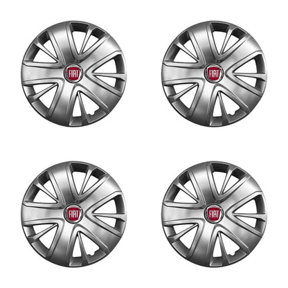 Set 4 Capace Roti R15 AutoSSF ®, Potrivite Jantelor de 15 inch, pentru FIAT, Model 341