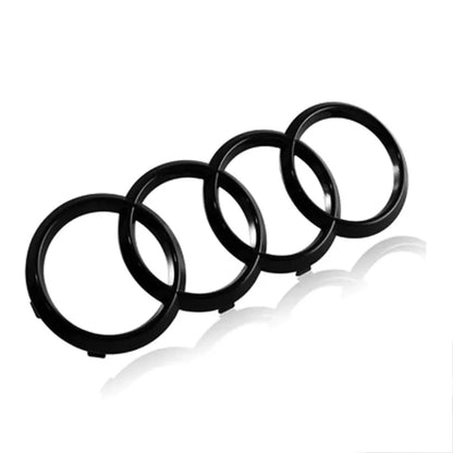 Emblema PBauto pentru Audi A1 A3 A4 S4 A5 S5 A6, 273mm, negru lucios