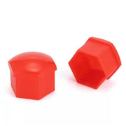 Capace prezoane, pe 17 mm inclusiv cheie de scos capacele, set 20buc rosii