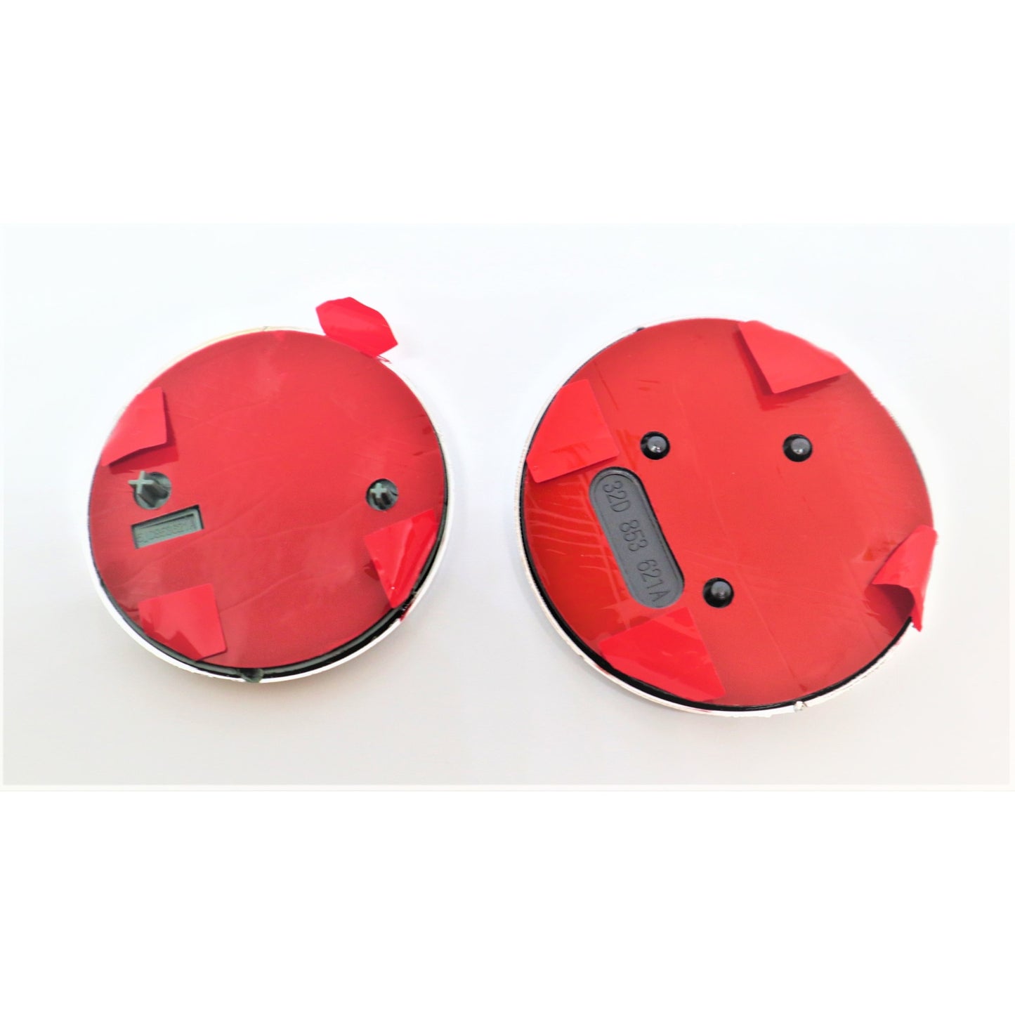 Set embleme sigle Skoda,6 piese, negru - argintiu, capace jante 56 mm, sigla capota 90 mm, sigla portbagaj 80 mm