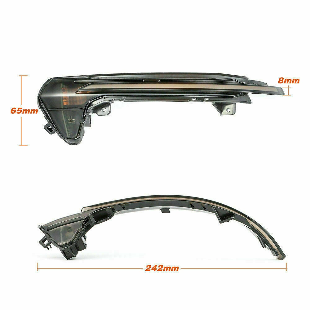 Set 2 Semnalizari Led Oglinda Dinamice, Secventiale dedicate pentru Audi A6 4G C7 2012-2018 - D0175