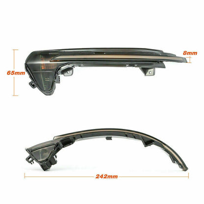 Set 2 Semnalizari Led Oglinda Dinamice, Secventiale dedicate pentru Audi A6 4G C7 2012-2018 - D0175
