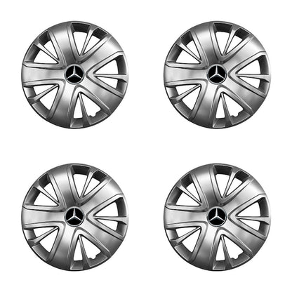 Set 4 Capace Roti R15 AutoSSF ®, Potrivite Jantelor de 15 inch, pentru MERCEDES, Model 341