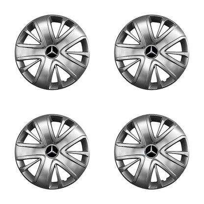 Set 4 Capace Roti R15 AUTOHELIX MSA ®, Potrivite Jantelor de 15 inch, pentru MERCEDES, Model 341