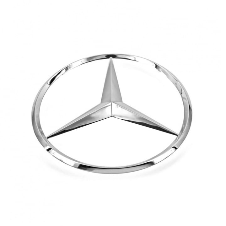 Emblema Mercedes Benz, montare spate, 90mm