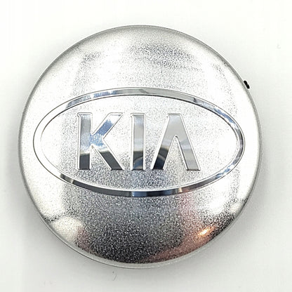 Set 4 capace jante KIA 58mm, Argintiu