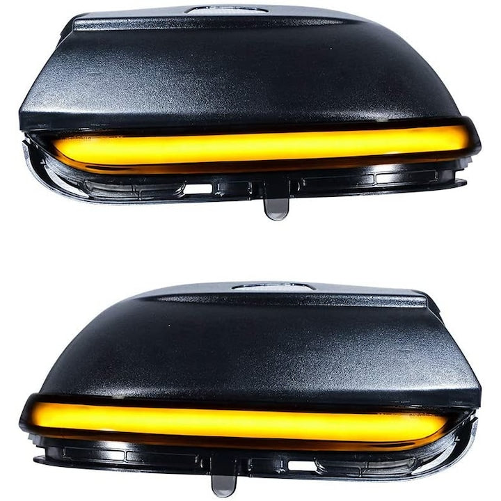 Set 2 Semnalizari Led Oglinda Dinamice, Secventiale dedicate pentru Passat CC, Passat B7, Eos, Jetta, Beetle, Scirocco - D0169