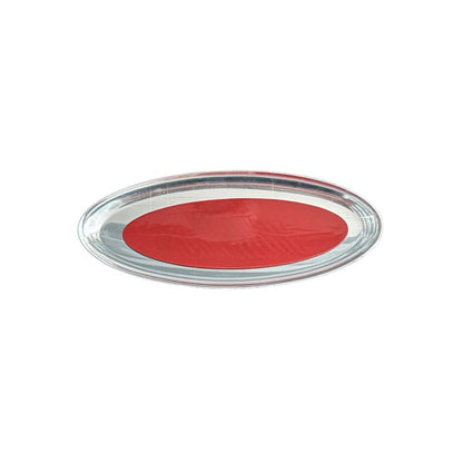 Emblema sigla Ford portbagaj, hayon Focus, Mondeo MK4, 145mm, aluminiu