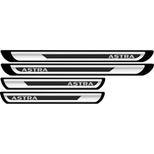 Set protectie praguri adezive imitatie Crom Opel Astra