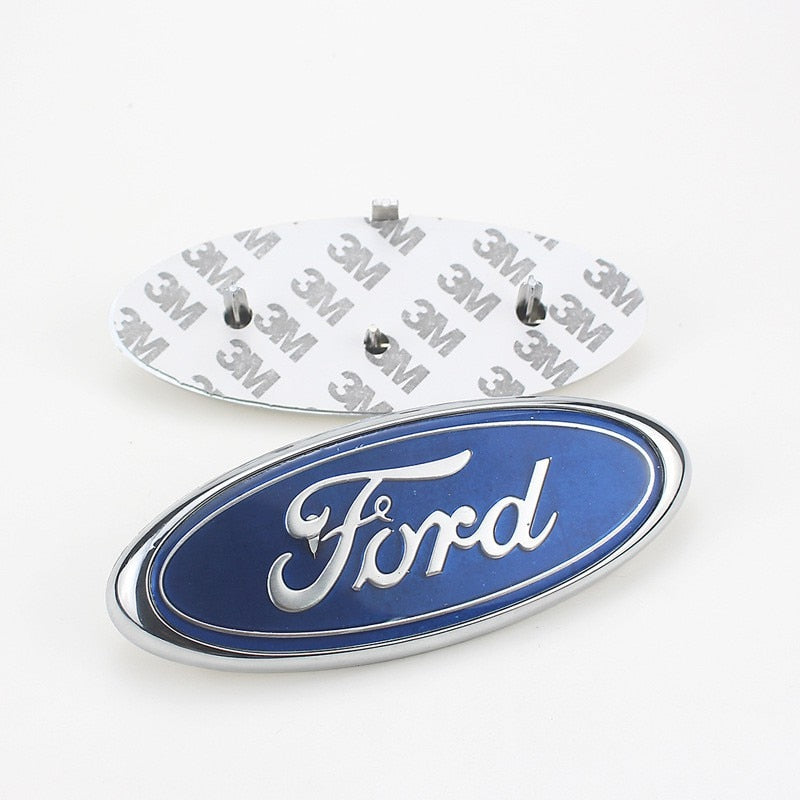 Emblema sigla Ford portbagaj, hayon Focus, Mondeo MK4, 145mm