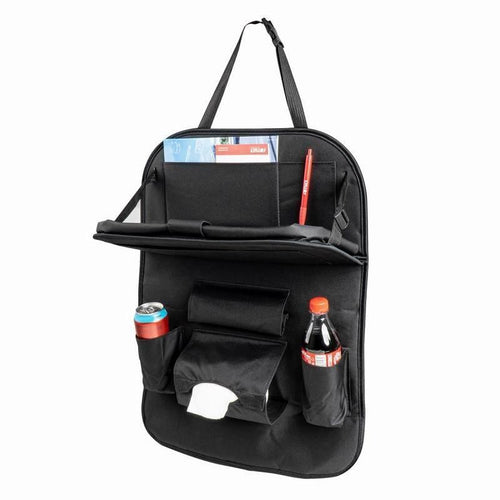 Organizator spate scaun, cu masuta si buzunare, 03128 Amio