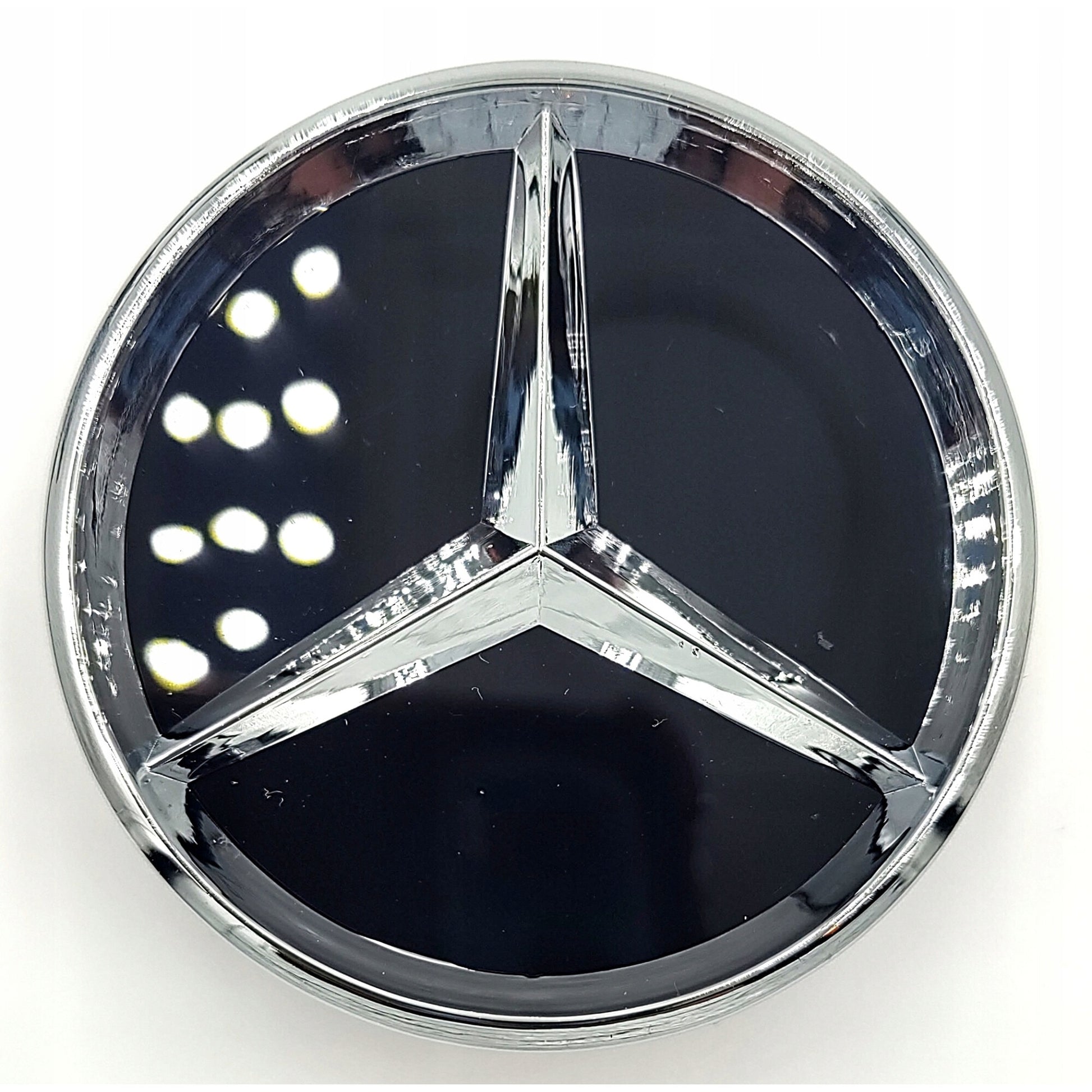 Set 4 capace centrale pentru jante MERCEDES 60 mm, negru