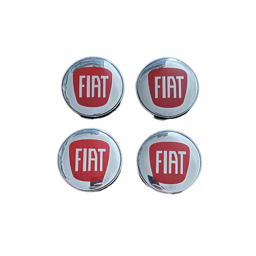 Set 4 capace roti 60mm Fiat compatibil/inlocuitor janta aliaj