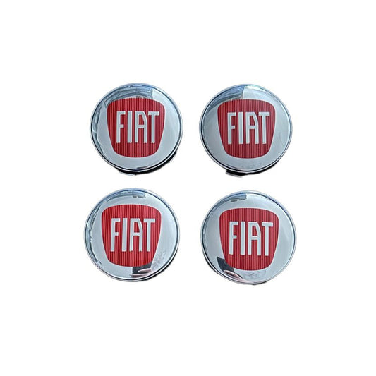 Set 4 capace roti 60mm Fiat compatibil/inlocuitor janta aliaj