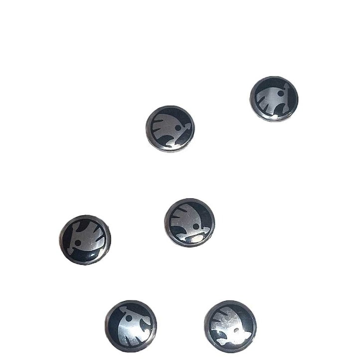 Emblema Cheie Skoda, Culoare Negru 14mm