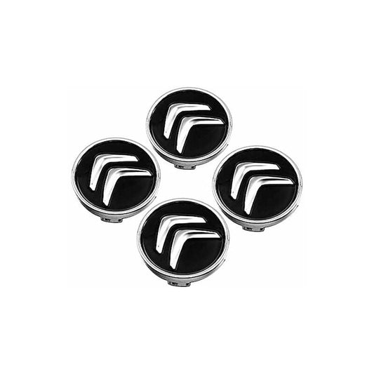 Set 4 capace roti Tovbmup pentru Citroen, ABS, rezistenta inalta, 60mm