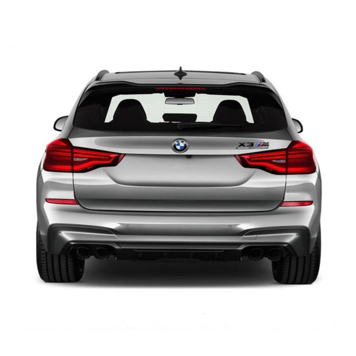 Emblema X3M Competition spate portbagaj BMW, Negru