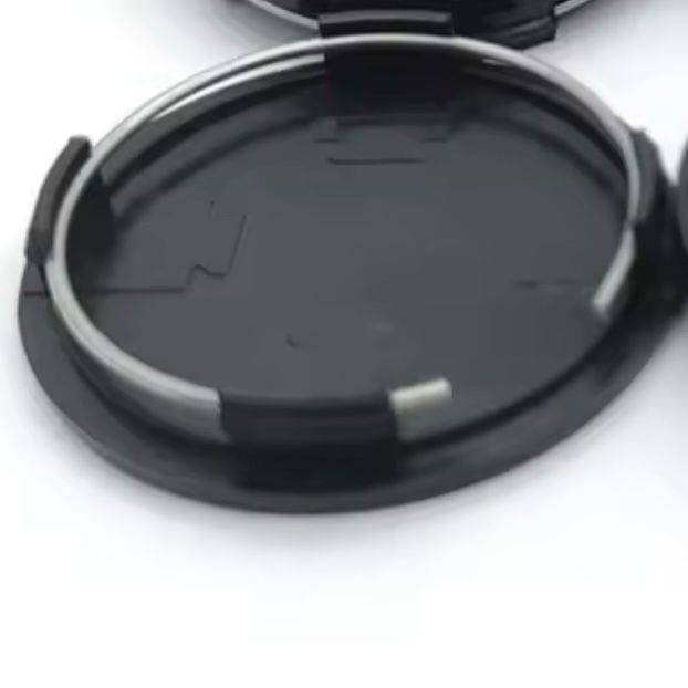 Set 4 capace roti 63mm exterior, 58mm interior Nissan negre compatibil/inlocuitor janta aliaj