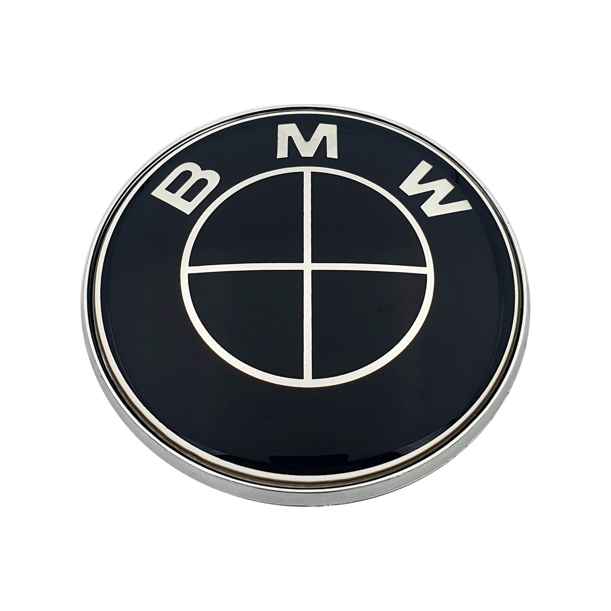 Emblema Capota BMW, 82mm, Full Black Lucios