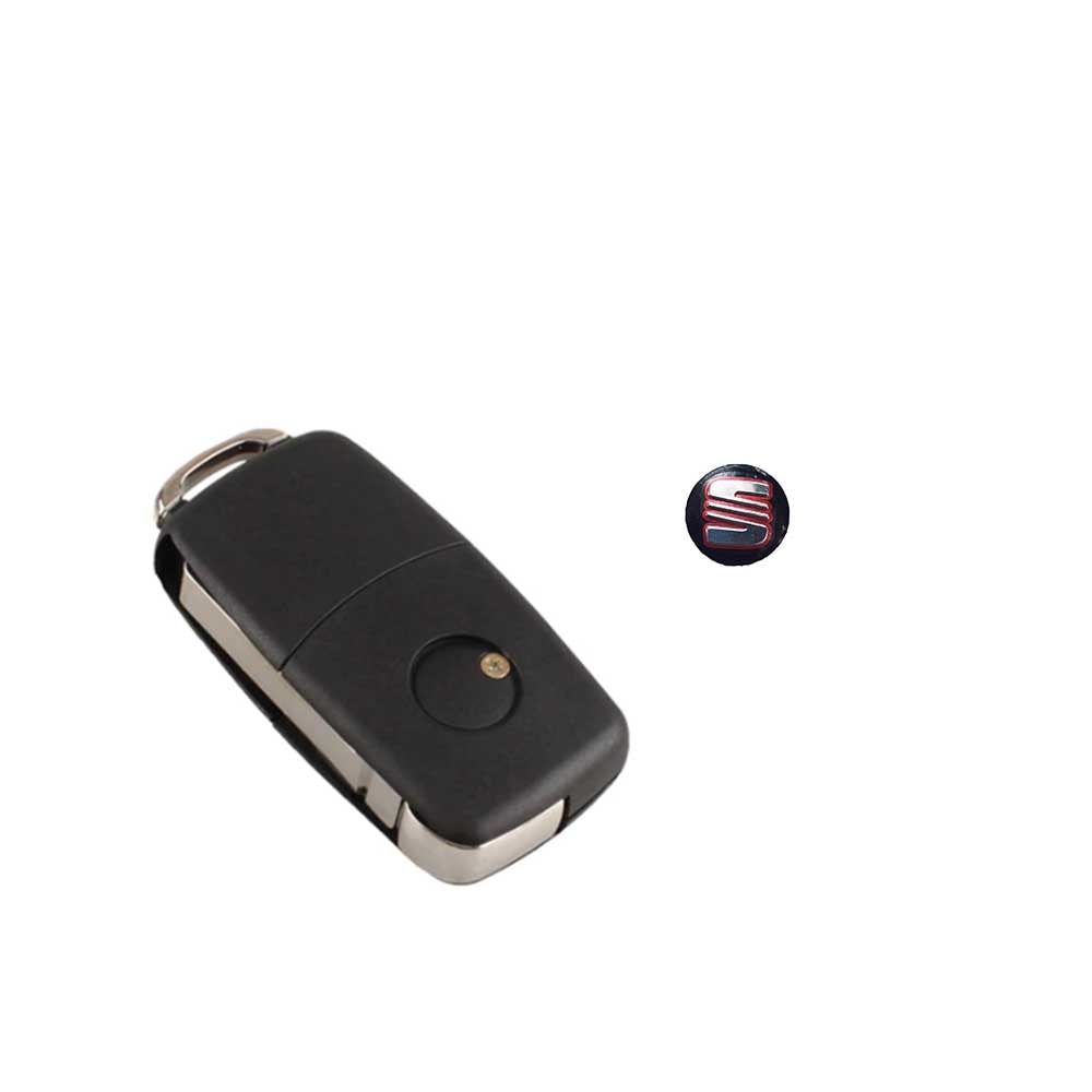Emblema Cheie Seat, Culoare Negru 14mm