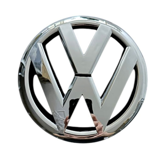 Emblema Fata pentru Volkswagen Golf 6 2008-2013, prindere in grila radiator, 135mm
