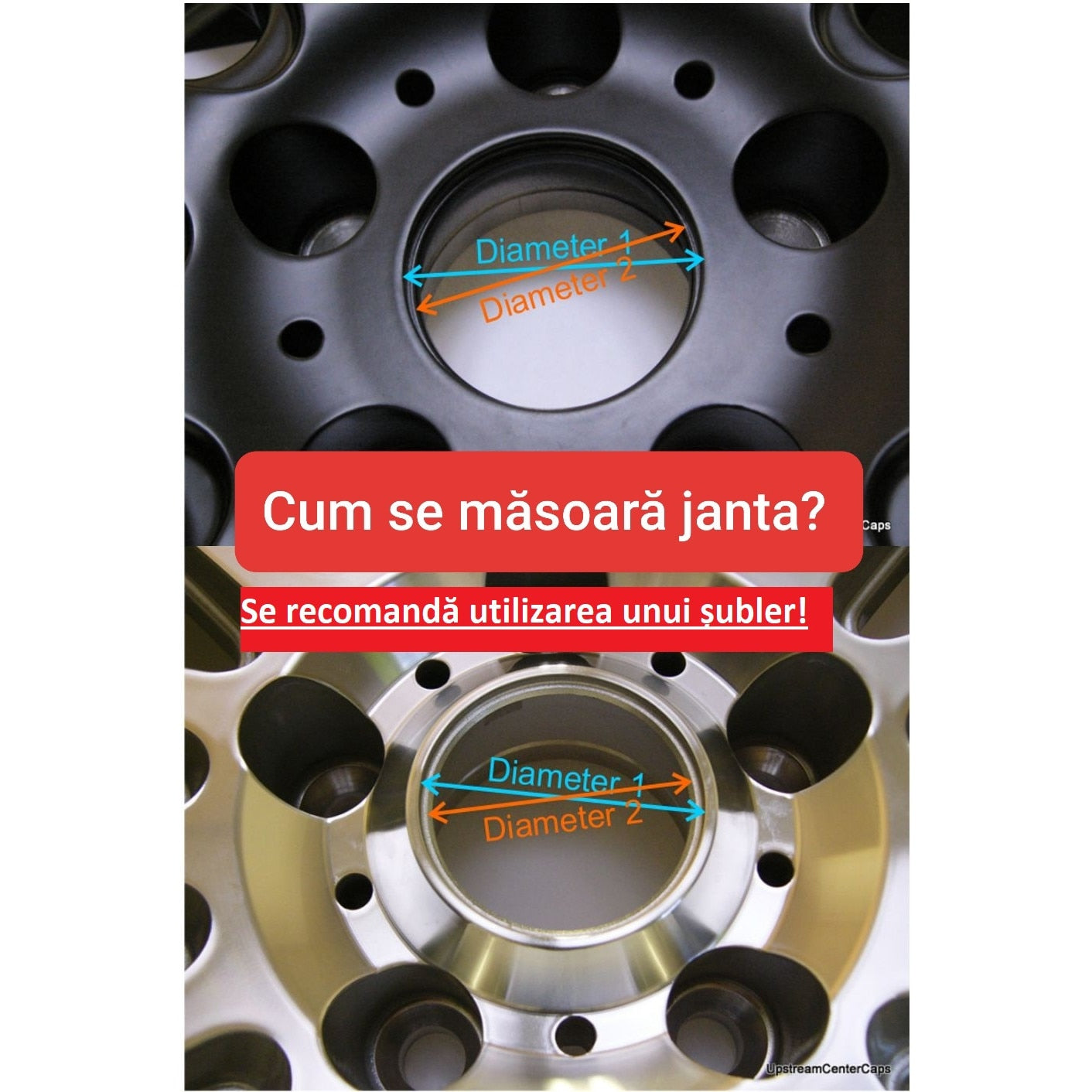 Set 4 capace jante Skoda gheare/spider argintii pentru jante Audi + odorizant LUCASON