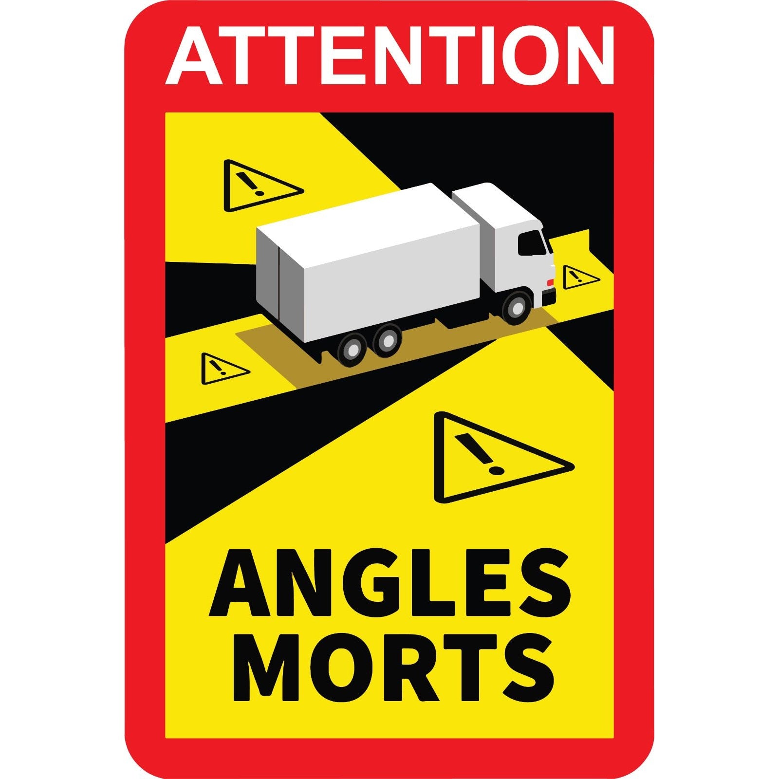Sticker camion pentru bara de protectie autoadeziv, Creative Rey, 17x25cm