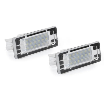 Set 2x Lampi LED pentru numar dedicate Dacia Duster(2010-2017), Logan MCV, Lodgy, Renault, fara eroare