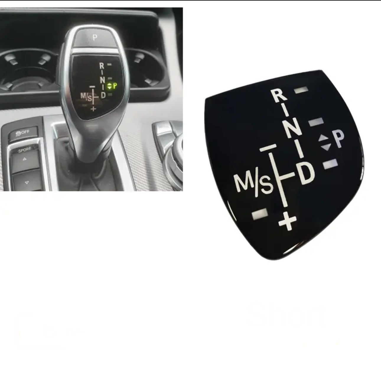 Panou Trim Ecran Buton Schimbator Viteze Cutie Automata Maf Sport pentru BMW F30 F10 F20 F31 F32 F34 F36 F11