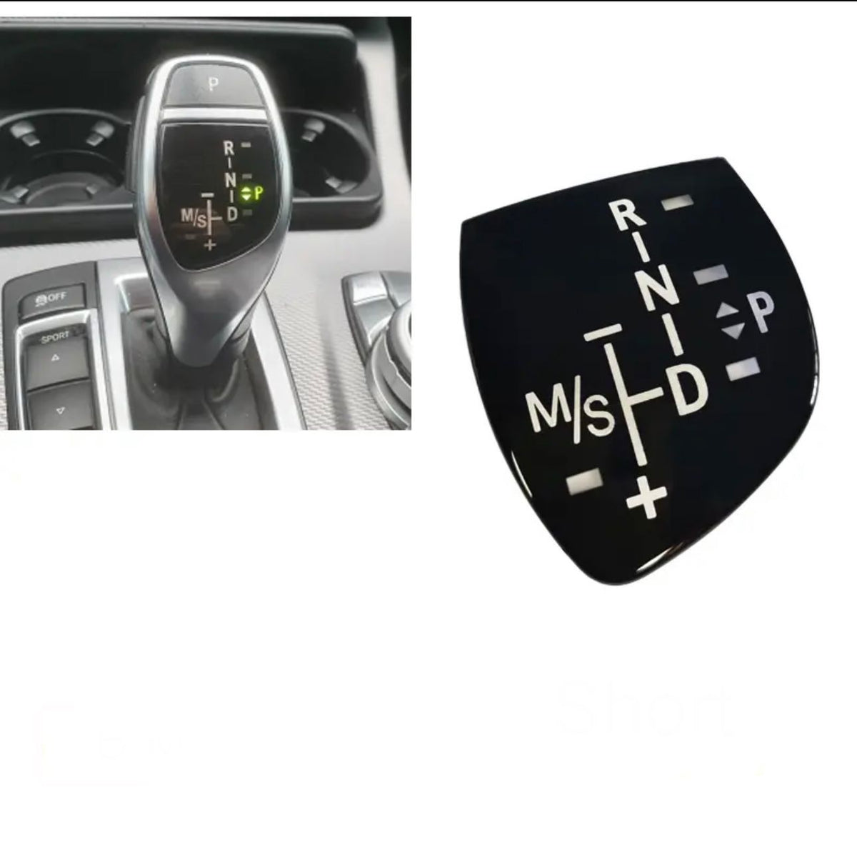 Panou Trim Ecran Buton Schimbator Viteze Cutie Automata Maf Sport pentru BMW F30 F10 F20 F31 F32 F34 F36 F11