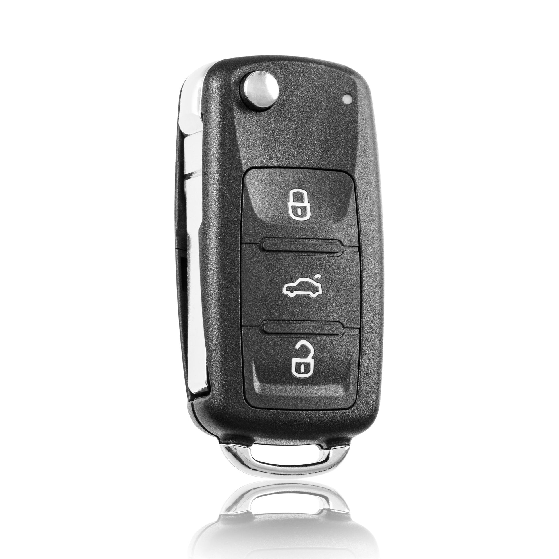 Cheie Auto cu 3 Butoane Compatibil Volkswagen Beetle Golf Jetta Polo Sharan Tiguan Touran Transporter