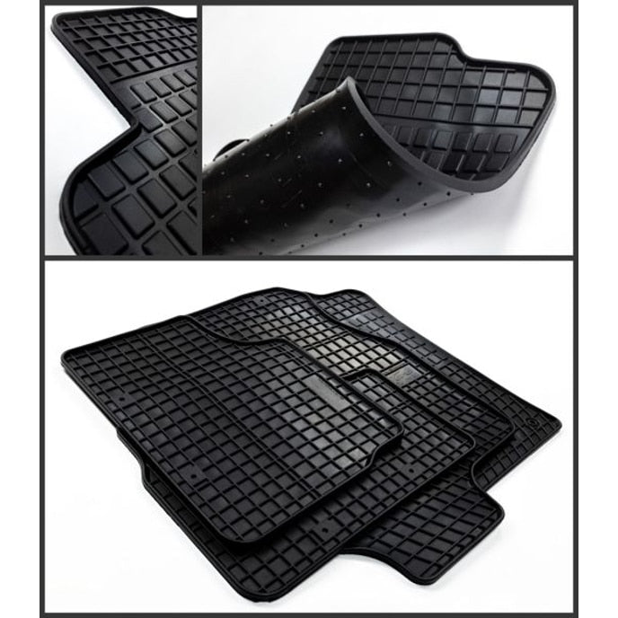 Set 4 Covorase cauciuc Autohelix MSA ® compatibile cu Mercedes- Benz C-Class W204 2007-2014