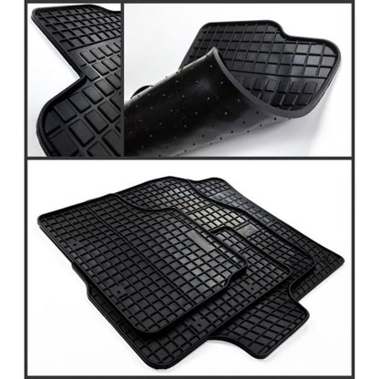 Set 4 Covorase cauciuc Autohelix MSA ® compatibile cu Mercedes- Benz C-Class W204 2007-2014